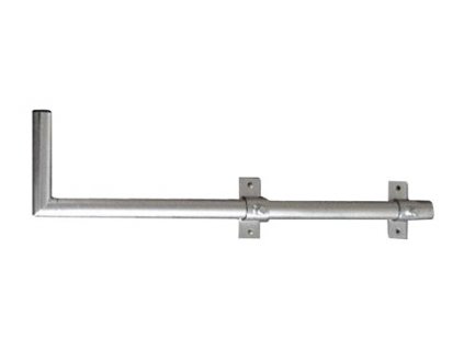 Anténní držák 120cm na balkon-na zeď, trubka 42/2mm, výška 16cm žár.