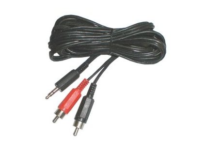 Kabel TIPA JACK 3.5 stereo/2xCINCH 1,5m