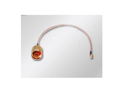 Pigtail 0,2m MMCX male / N male kabel RG316