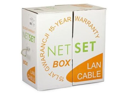 Kabel NETSET BOX U/UTP kat,6 vnitřní [305m] Dca-s2,d2,a1