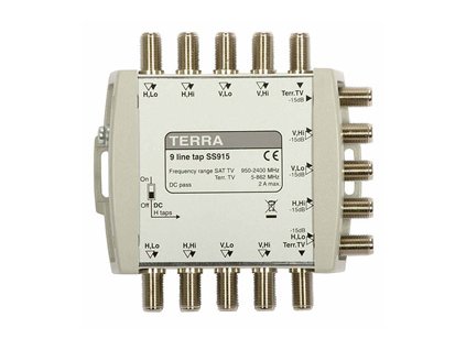 Terra SD-915 - SAT/TV odbočovač (15 dB)