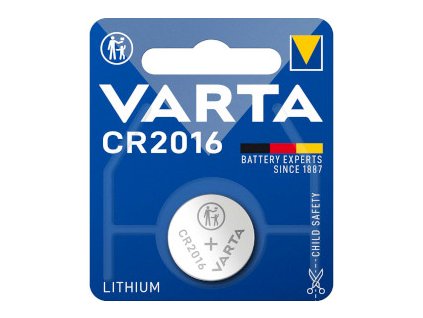 Lithiová Knoflíková Baterie CR2016 3 V 1-Blistr Varta VARTA-CR2016