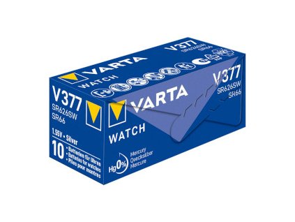 Stříbro-oxidová Baterie SR66 1.55 V 27 mAh 1-Balíček Varta VARTA-V377
