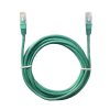 Kabel Patch UTP 5e RJ45/568B 0,5m, zelený