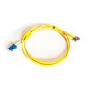 Optický patch cord, LCupc/STUPC, Duplex, Singlemode 9/125, 1m