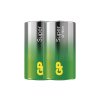 Baterie D (R20) alkalická GP Super 2ks (fólie)
