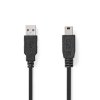 USB kabel Nedis CCGL60300BK50