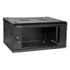 19" Rack skříň W6404ZL/B (4U 450mm, závěsná, složená)