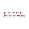 Spona na hadici SIXTOL Mechanic Connect 32-44mm 10ks