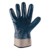 Rukavice PELA, máčené v nitrilu, modré, v 10"