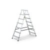 Schůdky oboustranné Drabest, 125kg, 2x7 stupňů