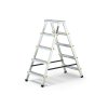 Schůdky oboustranné Drabest, 150kg, 2x5 stupňů