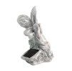 Solární lampa víla 15x12x22cm, 1 LED, AA