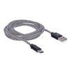 Nabíjecí USB-C kabel, USB 2.0 A - USB-C 3.1, blistr, 2m