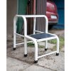 Stolička ocelová Drabest, 2 stupně
