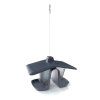 Krmítko pro ptáky BIRDYFEED DOUBLE šedý kámen 28cm