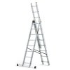 Žebřík hliníkový Drabest, 3x8 PRO, 3-dílný PROFI