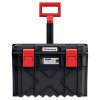 Kufr na nářadí s transp. kolečky X BLOCK PRO černý 546x380x400 mm