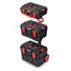 Set kufrů na nářadí a organizérů X BLOCK PRO 546x380x870mm