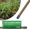 Tyč imitace bambus Garden 11x0900mm, ocel/plast hnědá