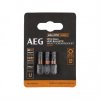 Šroubovací bit HEX3 25mm AEG, sada 3ks