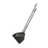 Lopatka se smetáčkem YORK, dlouhá rukojeť, gumový okraj
