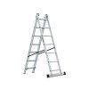 Žebřík hliníkový Drabest 2x7 BASIC, 2-dílný