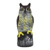 Plašič ptáků Sova 41cm /svítící oči, zvuk/