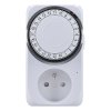 Časový spínač mechanický, denní 24h., interval 15min, vypínač