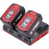 Nabíječka Worcraft CLC-20V-4.5D ShareSYS, série S20Li, 2x aku, rychlonabíječka