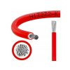 Solární kabel 10mm2, 1500V, červený, 500m