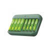 Nabíječka baterií GP Charge & save E822 + 4×AA 1300 mAh + 4×AAA 650 mAh