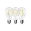Žárovka Filament LED E27 5,9W bílá přírodní EMOS ZF5D43.3 sada 3ks
