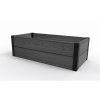 Vyvýšený záhon KETER Maple Trough Graphite