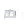 Bočnice pro párty stan HAPPY GREEN 3x3m White - s oknem