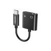 Adaptér DENMEN DU07 USB-C/JACK 3,5mm (pro poslech hudby)