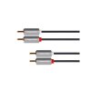 Kabel 2x Cinch konektor/2x Cinch konektor 10m KRUGER & MATZ KM1210 Basic