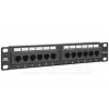 10" Patch panel 12 portů UTP6 10" PP12