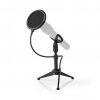 mikrofon Stand Nedis MPST01BK