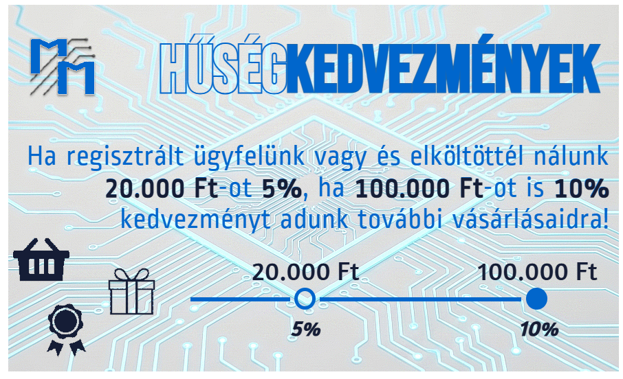 Hűségkedvezmény!
