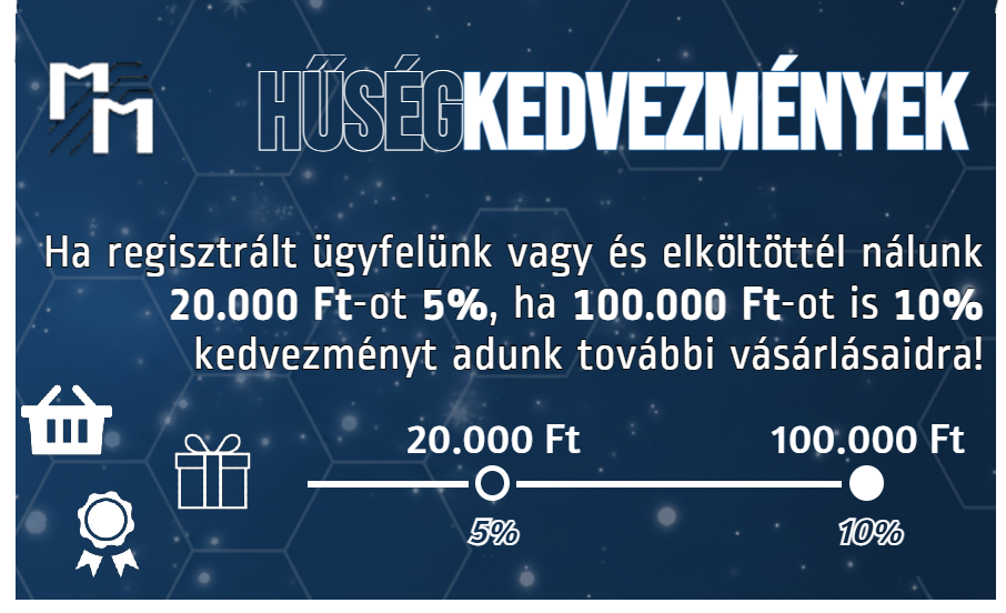 Hűségkedvezmény!