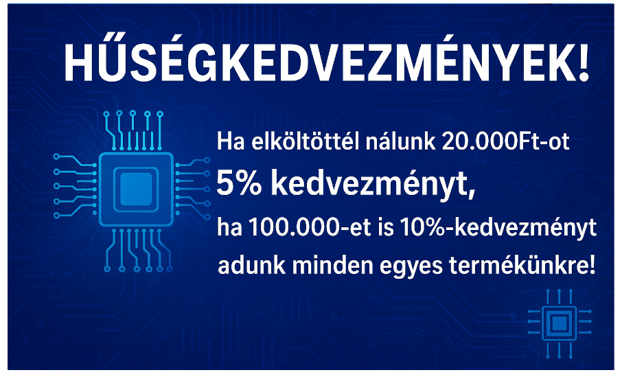 Hűségkedvezmény!