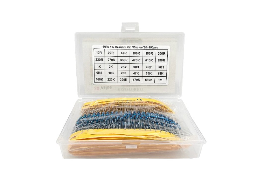 Fémréteg ellenállás készlet 600db (2)
