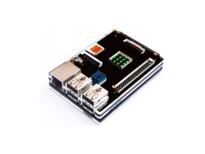 Raspberry Pi 2 Model B fekete ház tok (3)