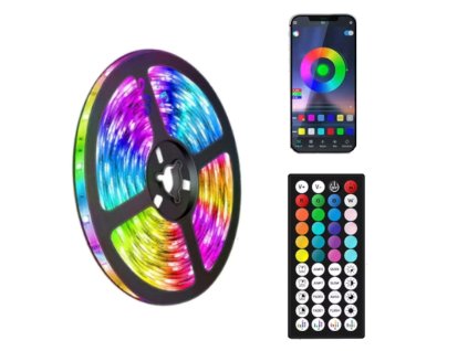 RGB Bluetoothos Led szalag távirányítóval 10m (2)