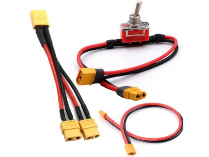 XT60 Akkumulátor Táp csatlakozó kábelek11111