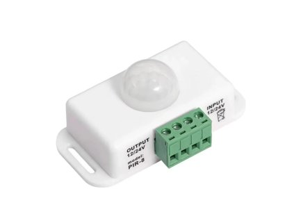 Időzíthető mozgásérzékelő PIR szenzor kapcsoló 12V 24V DC11