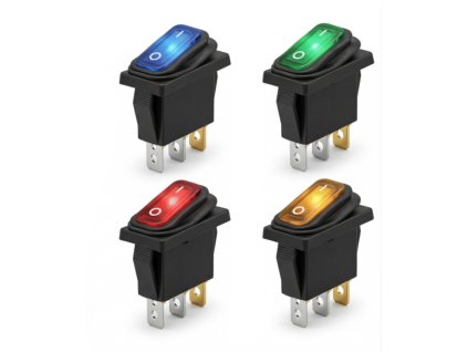 Vízálló LEDes billenőkapcsoló KCD3