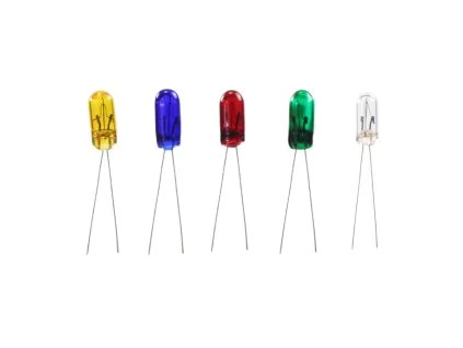 Mini színes izzó 12V 3mm