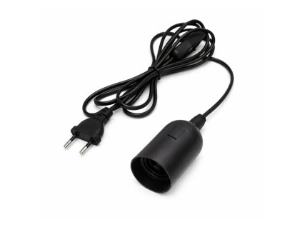 E27 lámpafoglalat kábellel és kapcsolóval1